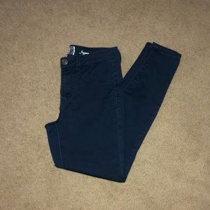 Navy blue jeggings